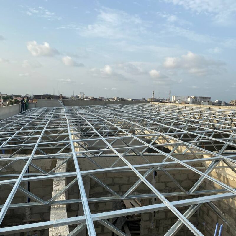 Lead-rite steel rooftop Ikate Project